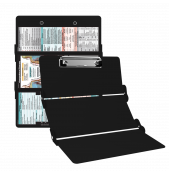 WhiteCoat Clipboard® Trifold - Black Occupational Therapy Edition